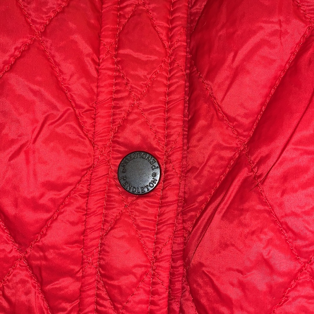 Pendleton Quilted Flannel Lined Jacket - image 8